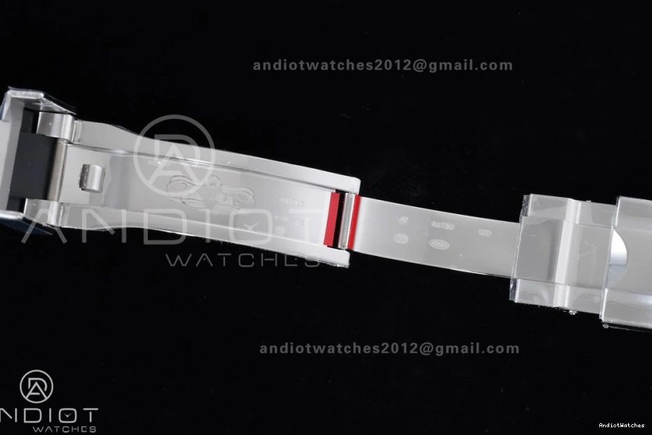 SoftTouch Diamonds Strap Silver Daytona VS4131 on Dial Edition 816 Oysterflex 1:1 VSF Best Black V2 (Weighted) 126519 1123